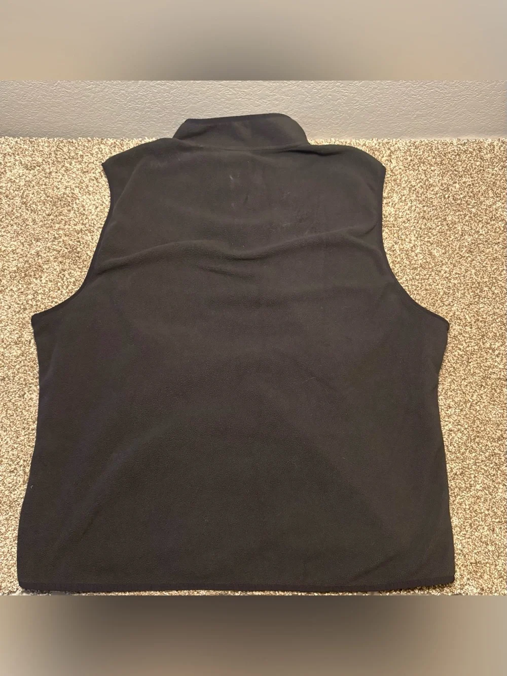 Katy Golf Embroider Logo Nike Vest Black Standard Fit Men's XL 1/4 Zip